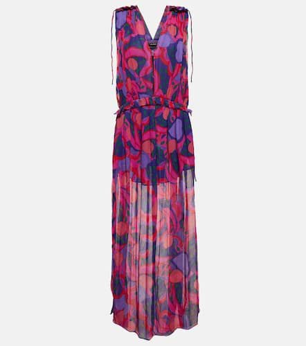 Alsaw printed silk chiffon maxi dress - Isabel Marant - Modalova