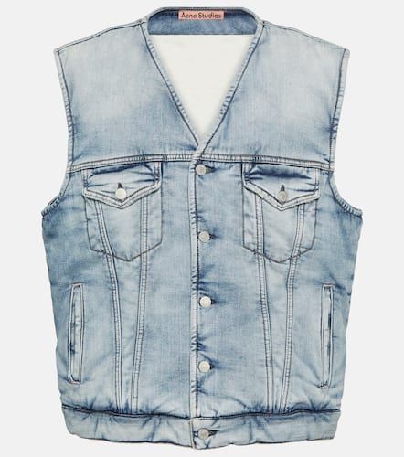 Chaleco en denim oversized - Acne Studios - Modalova