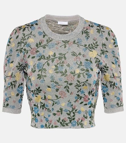 Pullover in jacquard floreale - Rabanne - Modalova