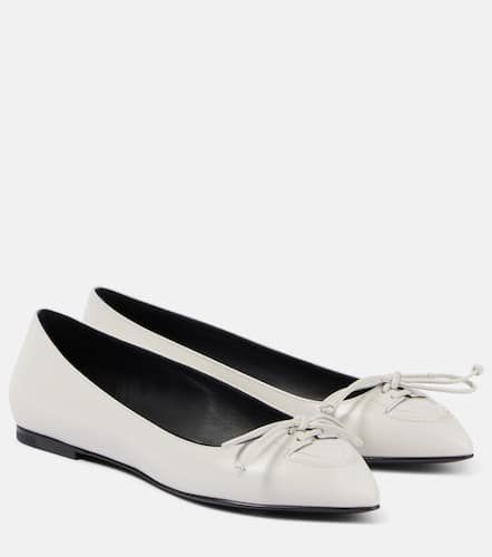 AlaÃ¯a Leather ballet flats - Alaia - Modalova