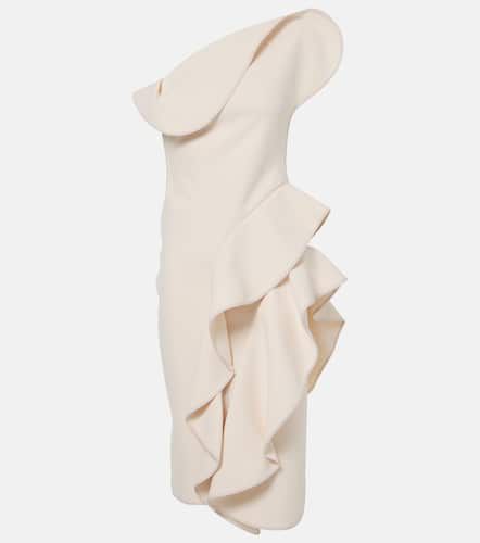 Ruffled one-shoulder midi dress - Maticevski - Modalova