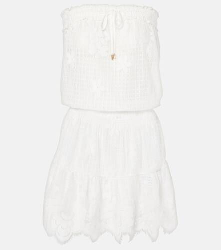 Isla cotton-blend crochet beach dress - Melissa Odabash - Modalova