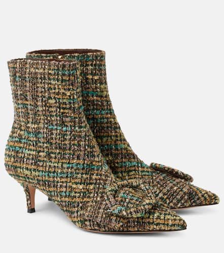 BouclÃ© ankle boots - Gianvito Rossi - Modalova