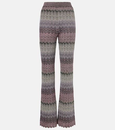 Zigzag high-rise flared pants - Missoni - Modalova