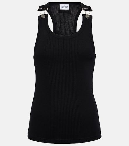Top acanalado de algodón - Jean Paul Gaultier - Modalova