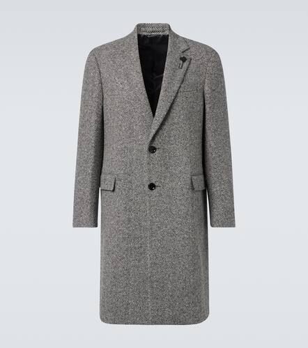 Lardini Virgin wool tweed overcoat - Lardini - Modalova