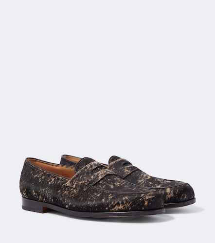Mocasines penny Lopez de pelo de becerro - John Lobb - Modalova
