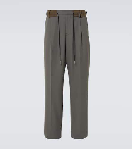 Sacai Mid-rise straight pants - Sacai - Modalova