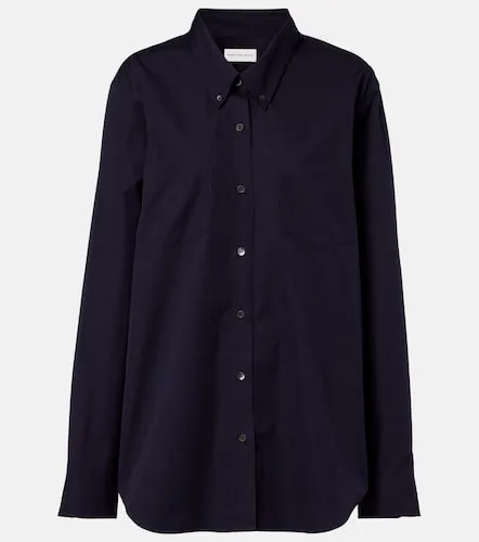 Camisa oversized de popelín de algodón - Dries Van Noten - Modalova
