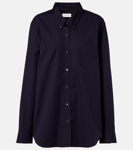 Oversized cotton poplin shirt - Dries Van Noten - Modalova