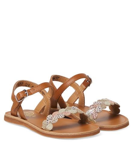 Sandalias Plagette de piel - Pom d'Api - Modalova