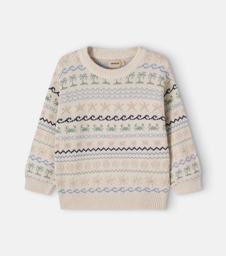 Pullover August aus Baumwoll-Jacquard - Wheat - Modalova