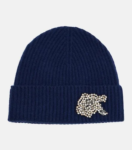 Erdem Gorro de cachemir adornado - Erdem - Modalova