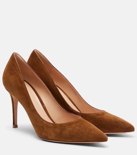 Gianvito Rossi Gianvito suede pumps - Gianvito Rossi - Modalova