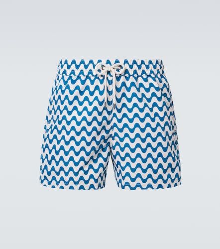 Santos printed swim trunks - Frescobol Carioca - Modalova
