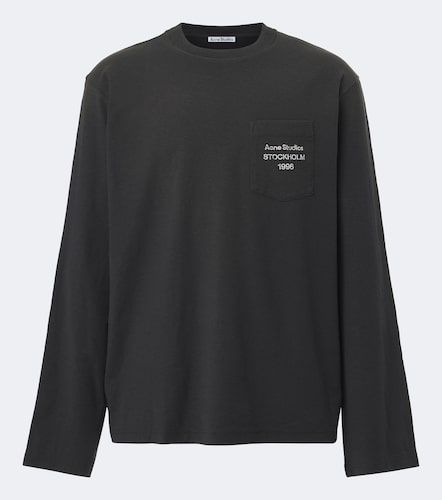 Longsleeve aus einem Baumwollgemisch - Acne Studios - Modalova
