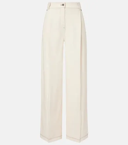 Max Mara Pleated wide-leg jeans - Max Mara - Modalova