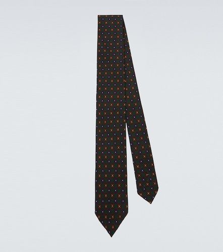Cravatta in jacquard di seta - Rubinacci - Modalova
