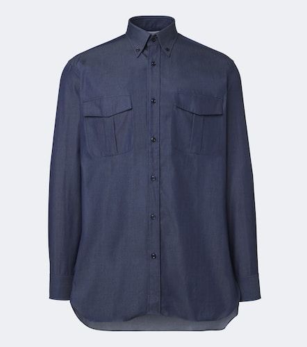 Charvet Hemd aus Baumwoll-Chambray - Charvet - Modalova