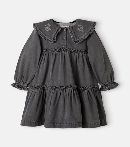 Vestido Viola de algodón bordado - C'era Una Volta - Modalova