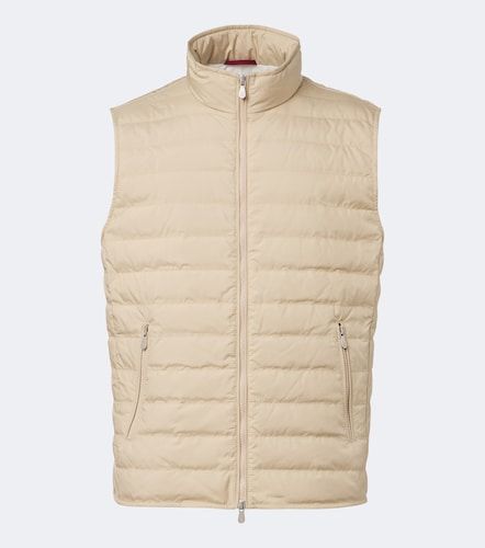 Technical down vest - Brunello Cucinelli - Modalova