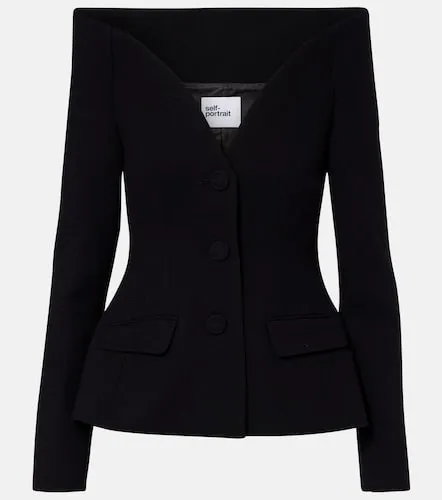 Self-Portrait Crepe blazer - Self-Portrait - Modalova