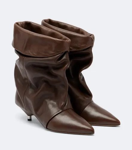 Edrik leather ankle boots - Isabel Marant - Modalova