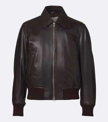 Ami Paris Chaqueta de piel - Ami Paris - Modalova