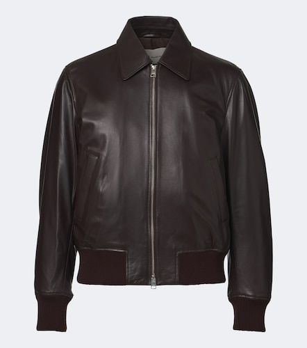 Ami Paris Giacca blouson in pelle - Ami Paris - Modalova