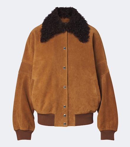 Plan C Blouson aus Veloursleder - Plan C - Modalova