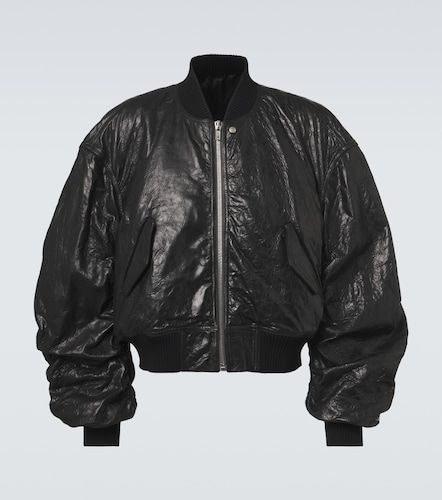 Giacca bomber Secchia Flight in pelle - Rick Owens - Modalova
