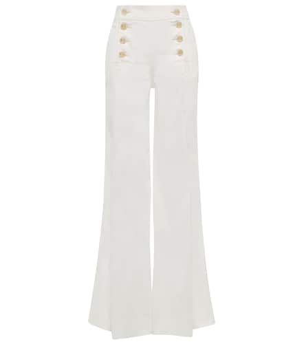 High-Rise Wide-Leg Jeans Postcard - Zimmermann - Modalova