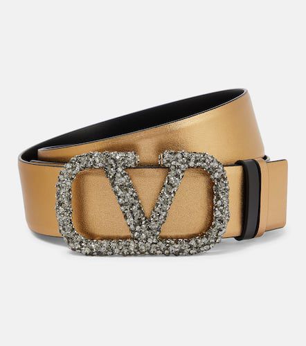 VLogo reversible leather belt - Valentino Garavani - Modalova