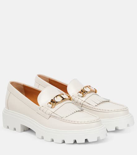 Tod's Loafers aus Leder mit Fransen - Tod's - Modalova