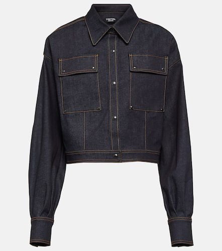 Tom Ford Cropped denim jacket - Tom Ford - Modalova