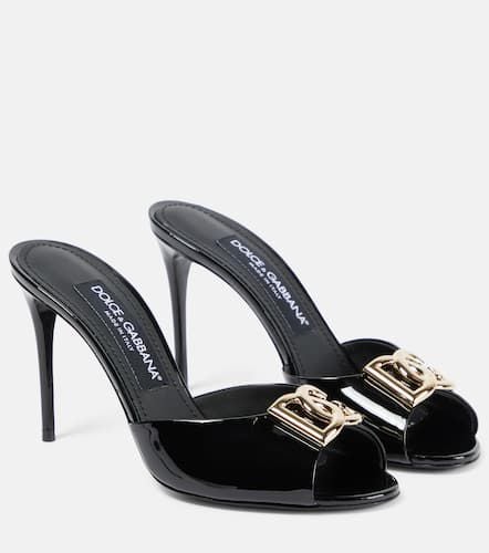 DG patent leather mules - Dolce&Gabbana - Modalova