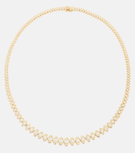 Eternity 14kt necklace with diamonds - Sydney Evan - Modalova