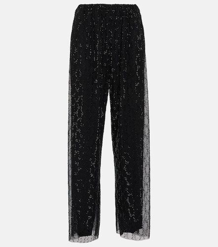 GG crystal-embellished tulle pants - Gucci - Modalova