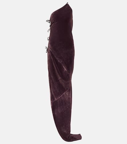 Rick Owens Taco velvet maxi gown - Rick Owens - Modalova