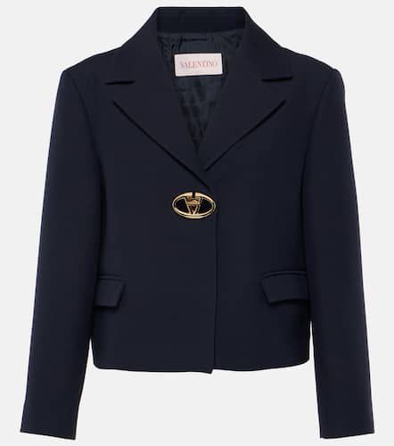 Crepe Couture cropped blazer - Valentino - Modalova