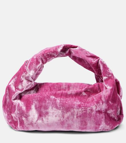 Twist Small velvet shoulder bag - Dries Van Noten - Modalova