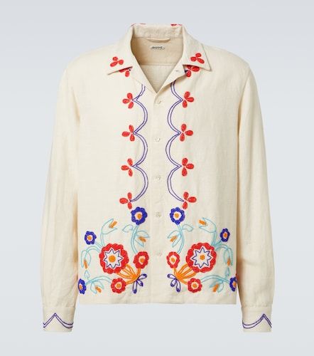 Camisa Garden Party de lino con cuentas - Bode - Modalova