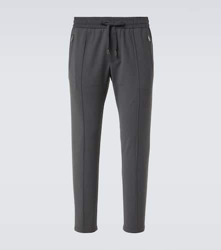 Wool-blend straight pants - Dolce&Gabbana - Modalova