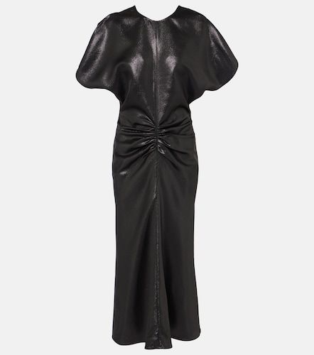 Abito midi in lamé - Victoria Beckham - Modalova