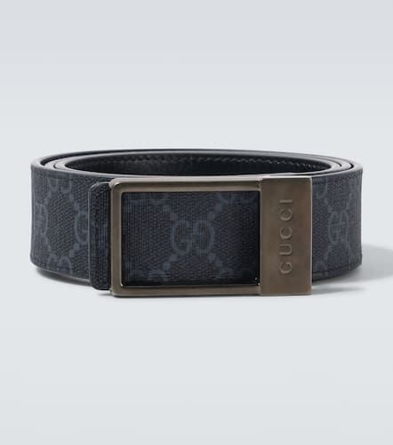 GG Canvas reversible leather belt - Gucci - Modalova