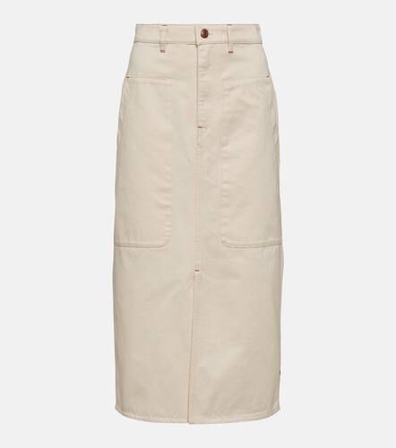 Flozia cotton midi skirt - Marant Etoile - Modalova