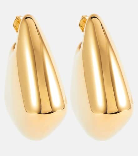 Fin Large 18kt -plated sterling silver earrings - Bottega Veneta - Modalova