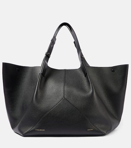 W11 Jumbo leather tote bag - Victoria Beckham - Modalova