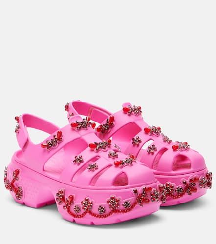 X Crocs Stomp - Sandali Fisherman con plateau - Simone Rocha - Modalova