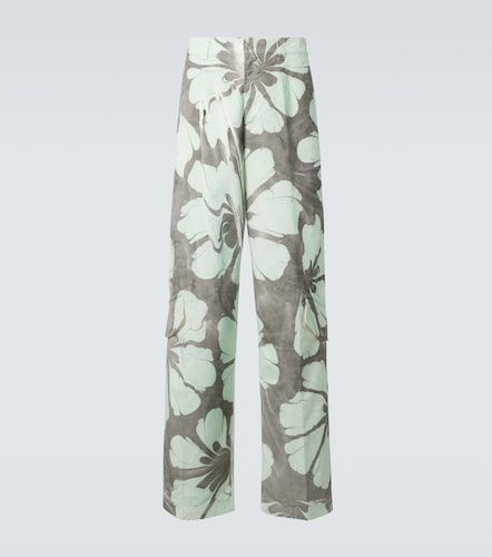 Pantaloni a gamba larga in cotone - Dries Van Noten - Modalova